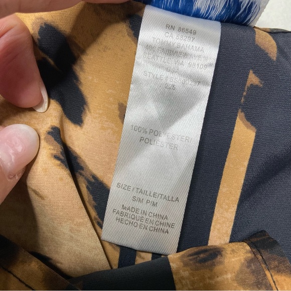 TOMMY BAHAMA Leopard Print Scarf Dress - Picture 6 of 10